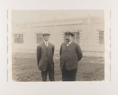 Lot #7016 Wilbur Wright and Léon Bollée Original Photograph - Image 2