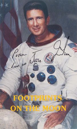 Lot #7350 Jim Irwin (3) Signed Items - Book, Brochure, and Photograph - Image 5