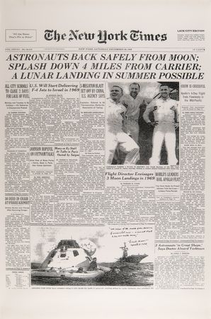 Lot #7105 Frank Borman Signed Lithograph - Image 1