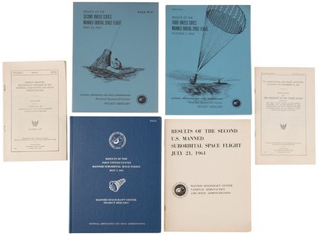 Lot #7039 Project Mercury Lot of (6) Early Reports