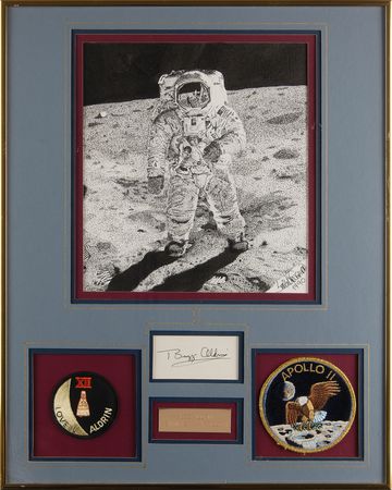 Lot #7163 Buzz Aldrin Signature - Image 1