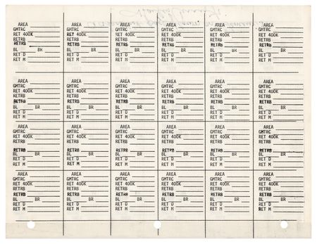 Lot #7073 Gemini 5 Flown Flight Plan Page Signed by Charles Conrad - Image 2