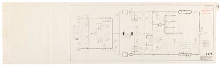 Lot #7234 Apollo 13 Flown LM Systems Data Schematic Signed by Fred Haise - From the Personal Collection of Fred Haise - Image 3