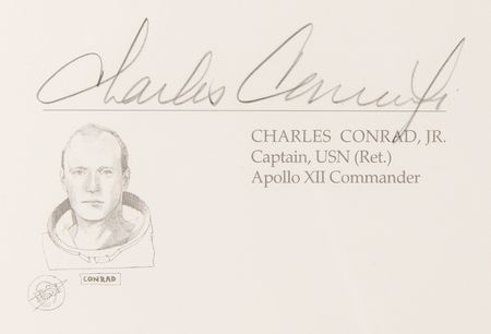 Lot #7208 Apollo 12 Signed Lithograph - 'The Fantasy' (Ltd. Ed. #39/1000) - Image 2