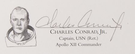 Lot #7209 Apollo 12 Signed Lithograph - 'Kissing the Earth' (Ltd. Ed. #472/650) - Image 2