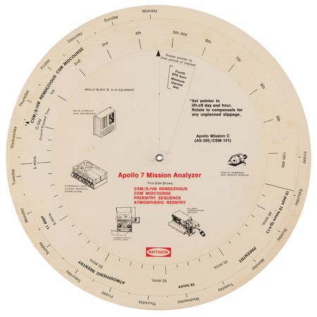 Lot #7093 Apollo 7 Raytheon Mission Analyzer - Image 1