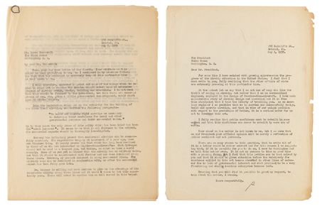 Lot #7009 Hindenburg Correspondance Archive with (20+) Letters from Airship Notables like Lakehurst’s Charles E. Rosendahl and Zeppelin’s Hugo Eckener - Image 16