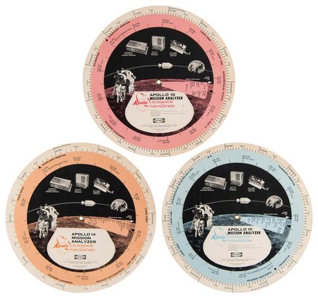 Lot #7304 Apollo 14-16 Raytheon Mission Analyzers