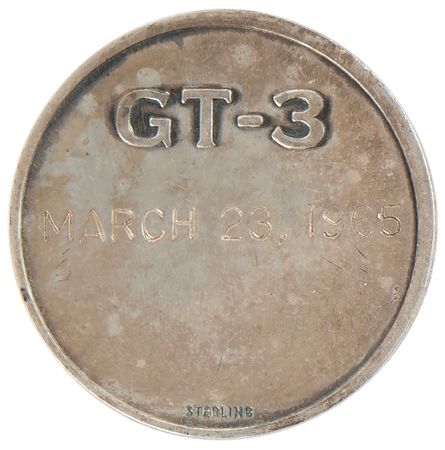 Lot #7069 Gemini 3 Flown Fliteline Medallion - Image 2