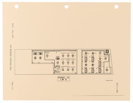 Lot #7182 Apollo 11 Lunar Module Grumman Electrical Power Subsystem Study Guide - Image 5