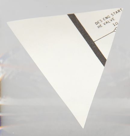 Lot #7359 Apollo 16 Flown Schematic Segment - Image 2