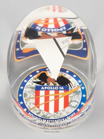 Lot #7359 Apollo 16 Flown Schematic Segment - Image 3