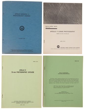 Lot #7175 Apollo 11 (4) Lunar Photography Manuals - Image 1