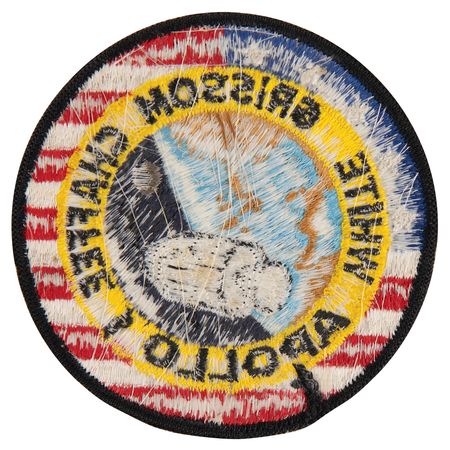 Lot #7087 Gus Grissom's Apollo 1 Crew Patch Presented to Deke Slayton - Image 2