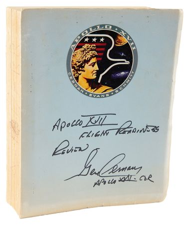 Lot #7372 Apollo 17 Flight Readiness Review Signed