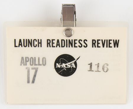Lot #7372 Apollo 17 Flight Readiness Review Signed by Gene Cernan - Image 7