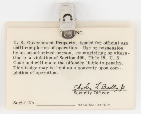 Lot #7372 Apollo 17 Flight Readiness Review Signed by Gene Cernan - Image 8