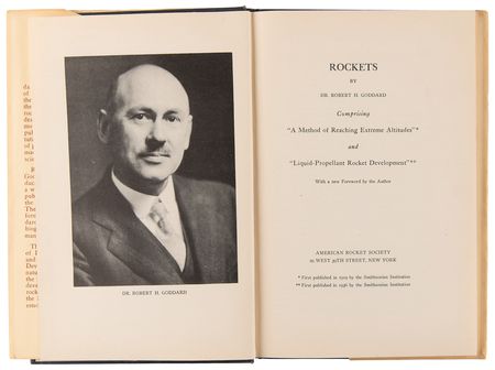 Lot #7496 Robert H. Goddard: First Edition of Rockets (1946) - Image 2