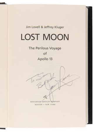 Lot #7391 Apollo Astronauts (4) Signed Books - Cunningham, Lovell, Schirra, and Worden - Image 4
