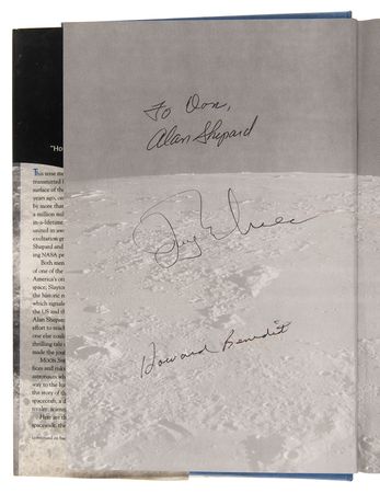 Lot #7395 Moonwalkers (3) Signed Books - Cernan, Irwin, and Shepard - Image 3