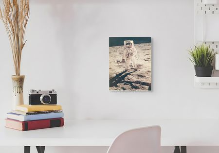 Lot #7134 Apollo 11 Original Oversized NASA 'Visor Shot' Photograph - Image 3