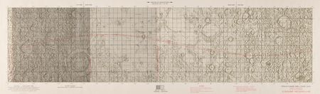 Lot #7102 Apollo 8 Lunar Orbit Chart