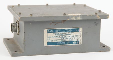 Lot #7247 Fred Haise Signed Saturn V Third Stage Communications Hardware - Image 2