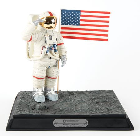 Lot #7185 Apollo 11 NASM 'America Wins the Space Race' Model - Image 1