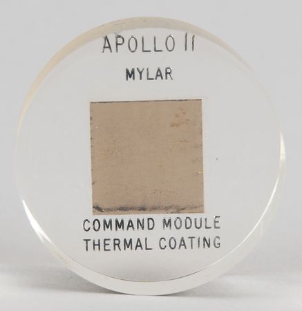 Lot #7181 Apollo 11 Flown Kapton Swatch - Image 2
