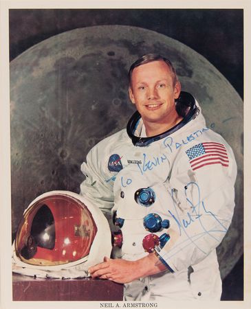 Lot #7167 Apollo 11 (3) Signed Photographs - Image 2