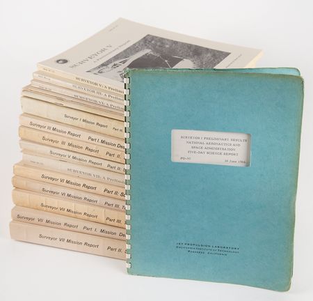 Lot #7499 Surveyor Program Collection of (19)