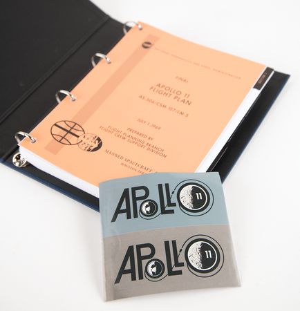 Lot #7176 Apollo 11 Final Flight Plan - High-Quality Replica - Image 1