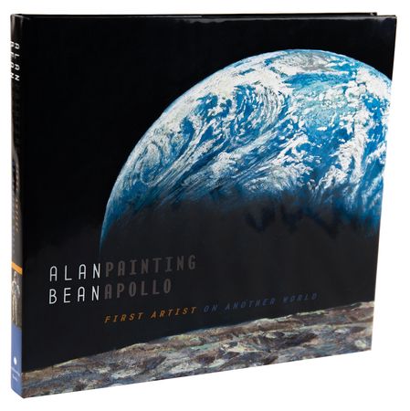 Lot #7217 Alan Bean Signed Book - Painting Apollo: First Artist on Another World - Image 3