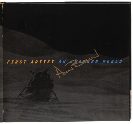 Lot #7217 Alan Bean Signed Book - Painting Apollo: First Artist on Another World - Image 4
