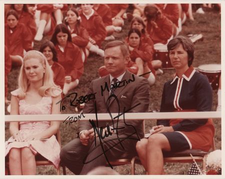 Lot #7191 Neil Armstrong Signed Photograph