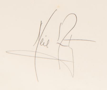 Lot #7142 Neil Armstrong and Paul Calle Signed Lithograph (Ltd. Ed. #923/1000) - Image 2