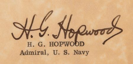 Lot #7329 United States Pacific Fleet Citation - From the Personal Collection of Edgar Mitchell - Image 3