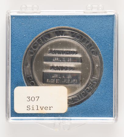 Lot #7464 STS-1 Unflown Robbins Medallion - From the Personal Collection of Edgar Mitchell - Image 4