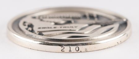 Lot #7458 STS-2 Unflown Robbins Medallions (4) - From the Personal Collection of Edgar Mitchell - Image 5