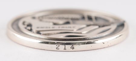 Lot #7458 STS-2 Unflown Robbins Medallions (4) - From the Personal Collection of Edgar Mitchell - Image 8