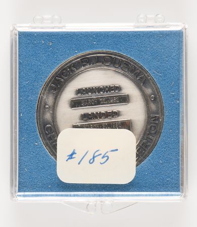 Lot #7467 STS-3 Unflown Robbins Medallion - From the Personal Collection of Edgar Mitchell - Image 4