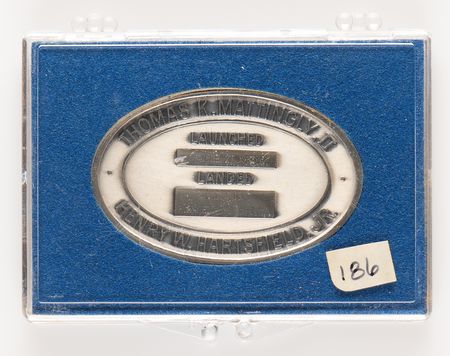 Lot #7471 STS-4 Unflown Robbins Medallion - From the Personal Collection of Edgar Mitchell - Image 4