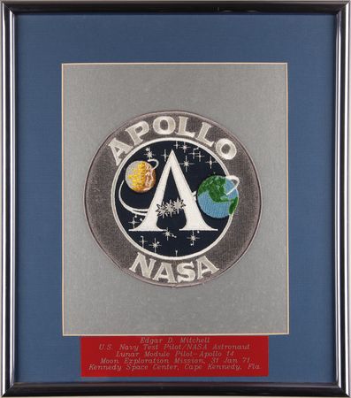 Lot #7404 Apollo Patch Plaque - From the Personal