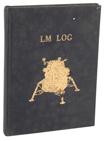 Lot #7298 Apollo 14 Lunar Module Training Log Book - From the Personal Collection of Edgar Mitchell - Image 3