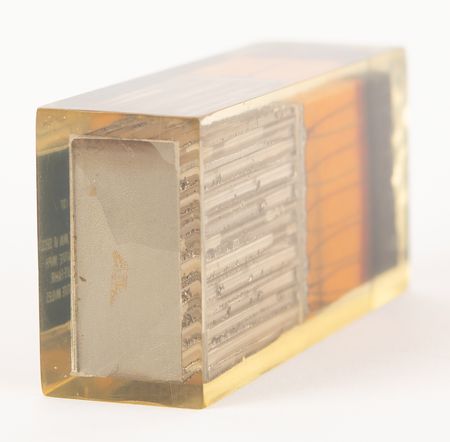 Lot #7425 Apollo 4 Flown Heatshield Slice in Lucite - From the Personal Collection of Edgar Mitchell - Image 4
