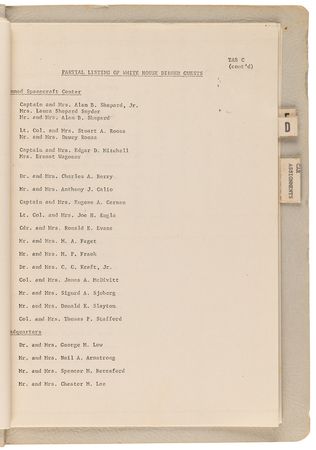 Lot #7302 Apollo 14 Schedule of Activities for Astronauts - From the Personal Collection of Edgar Mitchell - Image 6