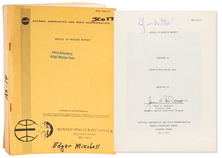 Lot #7301 Apollo 14 Mission Report - From the Personal Collection of Edgar Mitchell - Image 1
