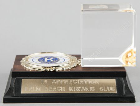 Lot #7286 Awards and Trophies (11) with MSFC, Planetary Studies Foundation, and Institute of Noetic Sciences - From the Personal Collection of Edgar Mitchell - Image 13