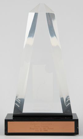 Lot #7286 Awards and Trophies (11) with MSFC, Planetary Studies Foundation, and Institute of Noetic Sciences - From the Personal Collection of Edgar Mitchell - Image 3