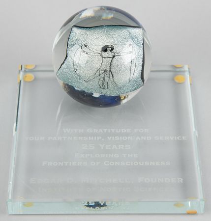 Lot #7286 Awards and Trophies (11) with MSFC, Planetary Studies Foundation, and Institute of Noetic Sciences - From the Personal Collection of Edgar Mitchell - Image 7
